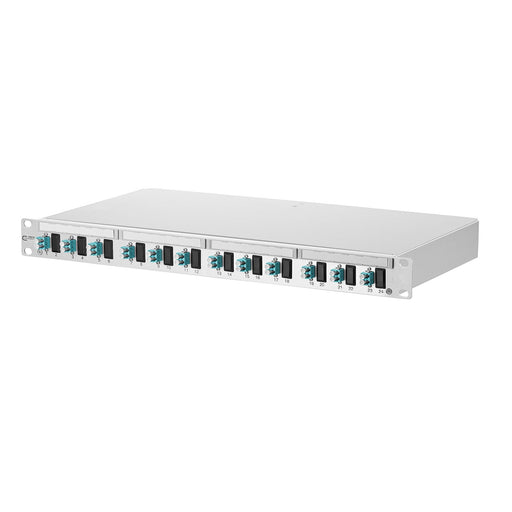 Metz Connect - Patchpanel LWL LWL-Patchfeld OpDAT PF 1502007712-E 1HE 12xLC-D OM3 VIK
