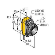Turck - Lichttaster energetisch Opto-Sensor QS18VN6LD W/30" Lichttaster