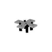 LTS Licht&Leuchten - Mechanisches Zubehör/Ersatzteile für Leuchten X-Verbinder NEOAXSS9517PST6sw schwarz