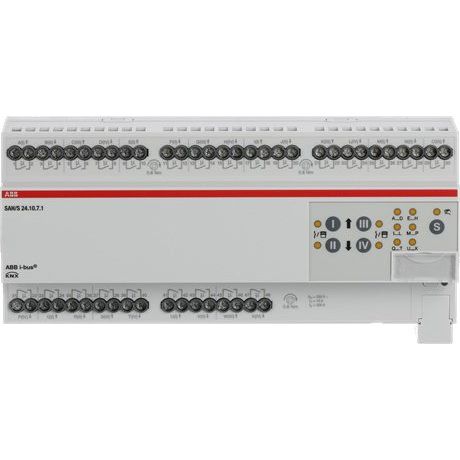 ABB Stotz S&J - Bussystem-Schaltaktor Schalt-/Jalousieaktor SAH/S24.10.7.1 24fach 10A, REG