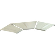 Niedax - Deckel Bogen für Kabeltragsystem GFK-Deckel für Bogen 90Gr. KKBD 500-R600 R=600mm B=500mm