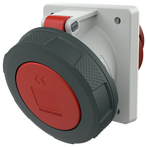 Mennekes - CEE-Anbausteckdose (IEC 60309) Anbaudose TA 2181A 63A,3p,9h,400V,IP67 − 5 Stück