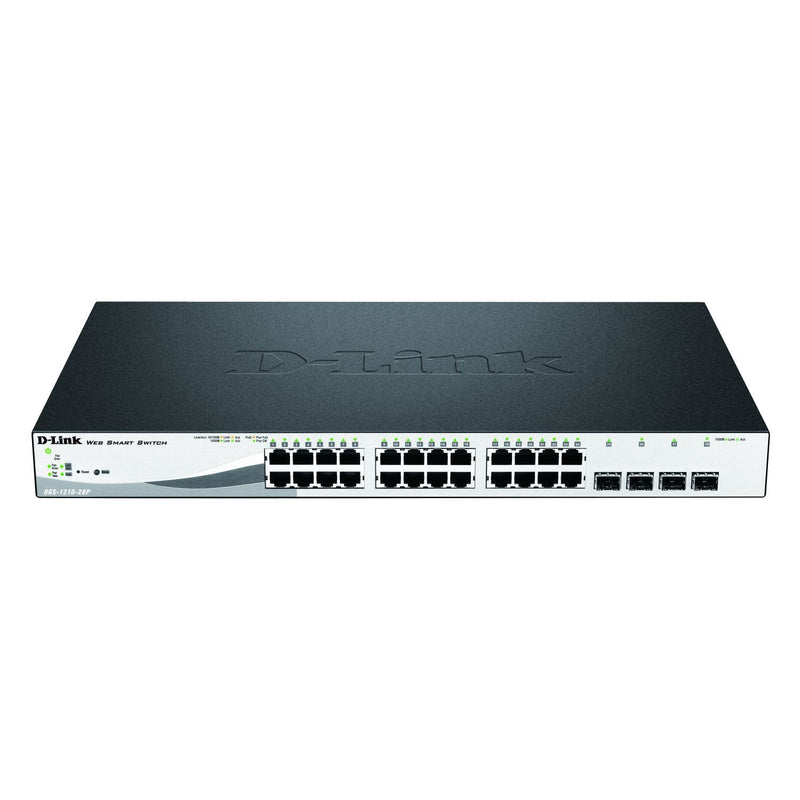 DLink - Netzwerk Switch 28-Port PoE Gigabit Switch DGS-1210-28P/E Layer 2 managed