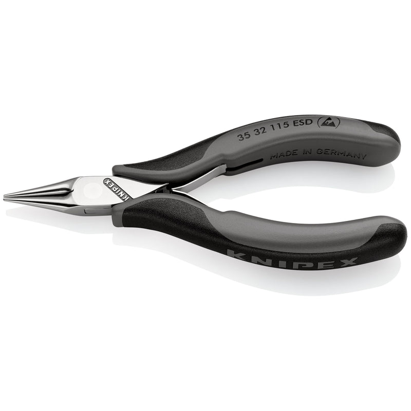Knipex - Rundzange Elektronik-Greifzange 35 32 115 ESD ESD, 115mm