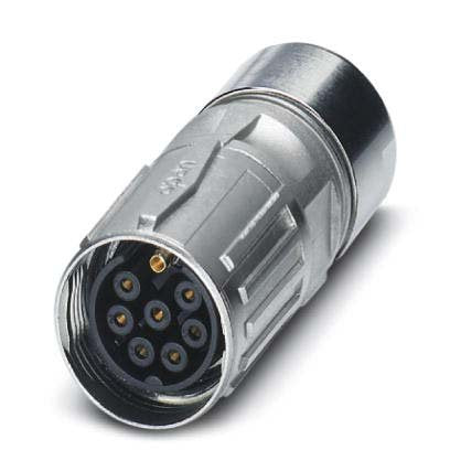Phoenix Contact - Rundsteckverbinder, feldkonfektionierbar (Industriesteckverbinder) Kabelsteckverbinder ST-8ES1N8A8K03S