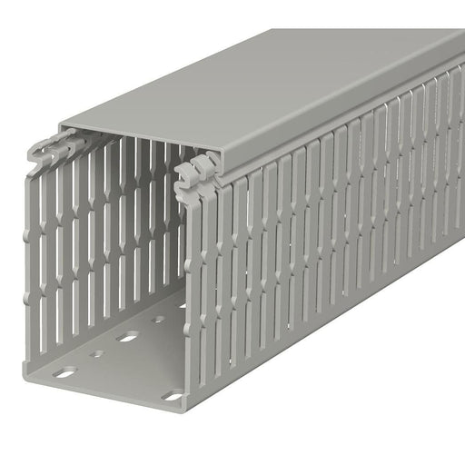 OBO Bettermann - Verdrahtungskanal LKV N 10075 RAL 7030 − 2 Meter