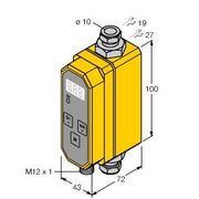 Turck - Durchflussüberwachungsgerät Inline-Sensor FCVI-10R09 #6870159 m.Auswerteelektronik