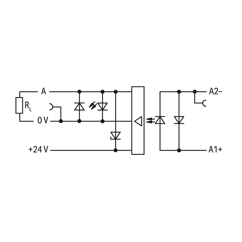 WAGO - Optokoppler 859-758 24/24VDC 0,5A − 10 Stück