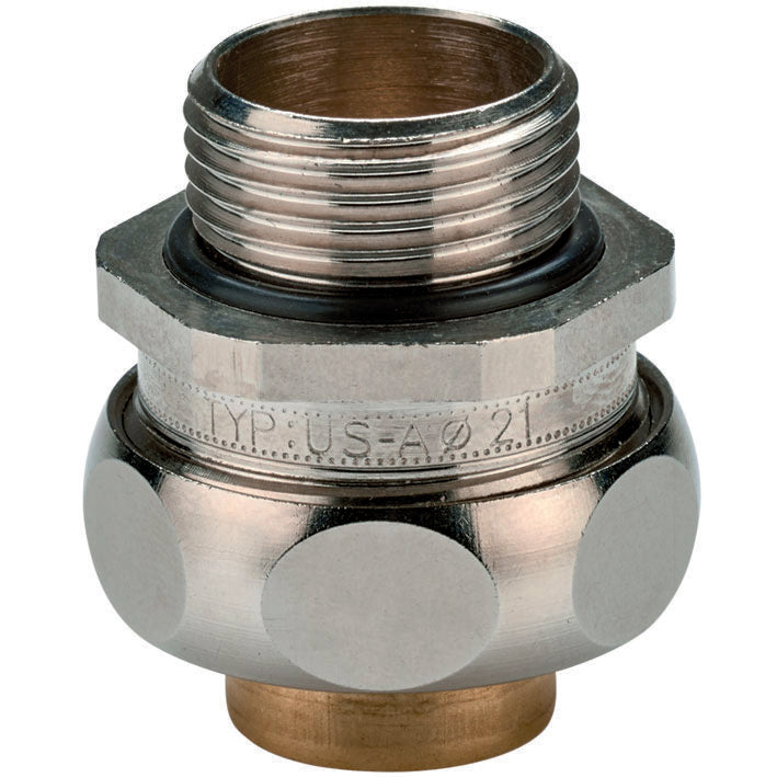 Flexa - Metall-Schutzschlauch-Verschraubung Sicherh.Verschraubung US-P 5010.130.016 Pg16 − 50 Stück