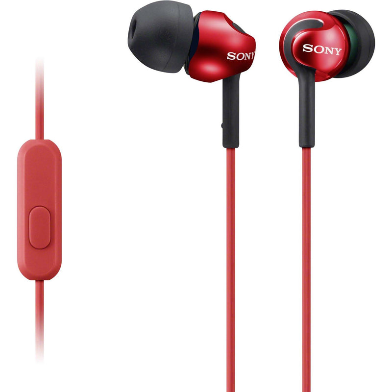 Sony - Kopfhörer In-Ohr-Kopfhörer MDREX110APR.CE7 Mikrofon,FB,rt
