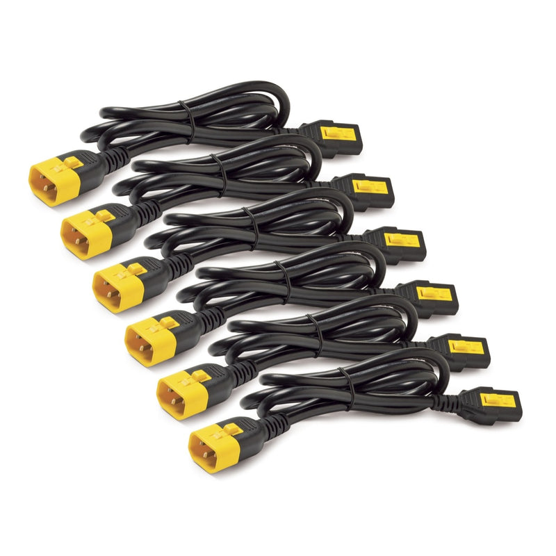 APC - Netzanschlussleitung Stromkabel-Set AP8704S-WW verriegelbar, 1,2 m