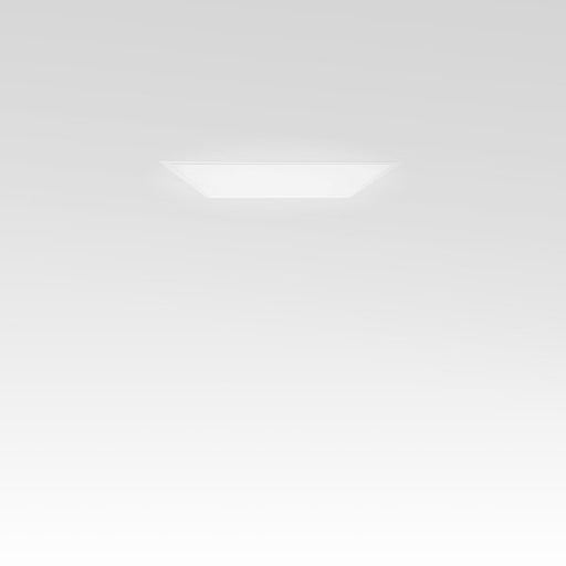 LTS Licht&Leuchten - Decken-/Wandleuchte LED-Einbauleuchte PLL57625301/DALI ws 52W 3000K 4770lm