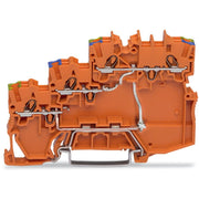 WAGO - Initiator/Aktor-Reihenklemme 3-Leiter-Aktorenkemme 2000-5377/102-000 für PNP-(plus) − 15 Stück