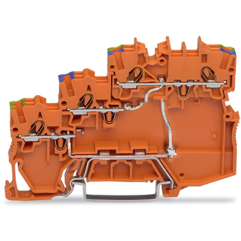 WAGO - Initiator/Aktor-Reihenklemme 3-Leiter-Aktorenkemme 2000-5377/102-000 für PNP-(plus) − 15 Stück