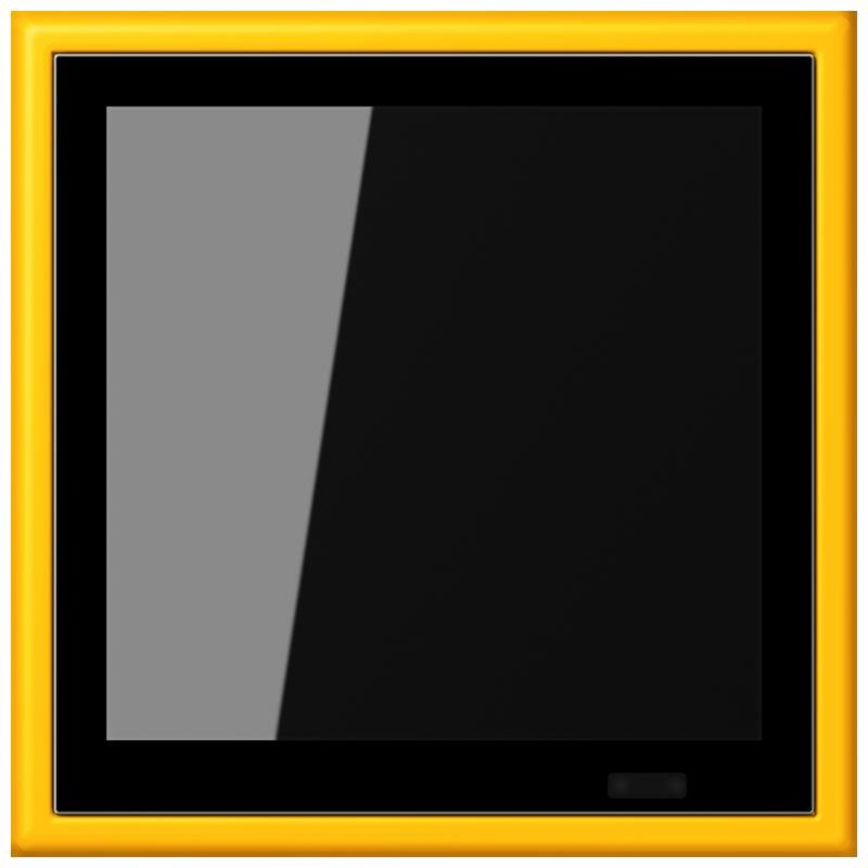 Jung - Bussystem-Mehrfach Bediengerät KNX Raumcontroller LC 459 D1 S 263 le jaune vif