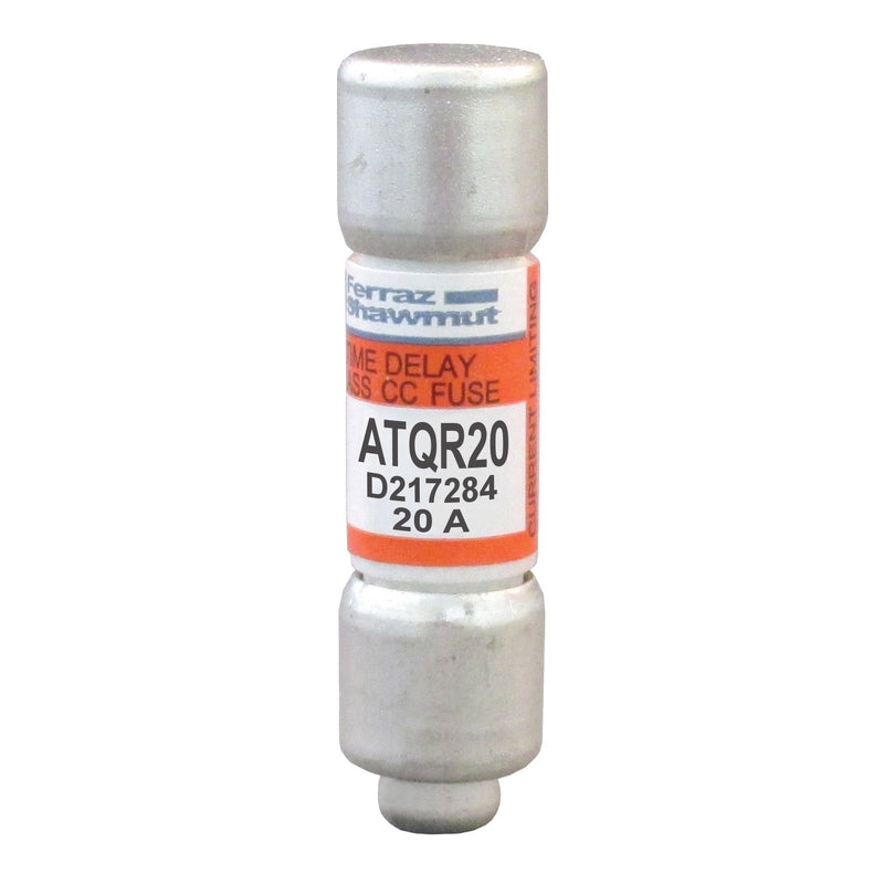 Mersen - Zylindrische Sicherung Sicherungseinsatz Class CC ATQR20 T ATQR 10x38 20A − 10 Stück