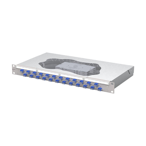 Metz Connect - Patchpanel LWL Patchfeld splice 1504597424-E 24xLC-D OS2 − 1 Stück