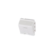 Metz Connect - Kommunikationsanschlussdose Kupfer Keystone Anschlussdose 130914J4502KE 45x 45 mm 1 Port
