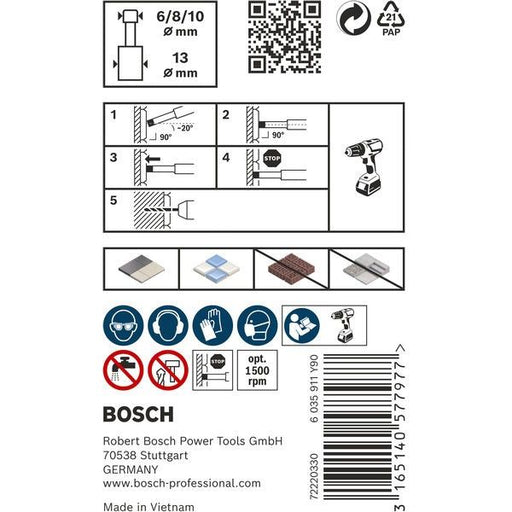 Bosch - Bohrkronenset PRO Ceramic dry 2608587145 Bohrer-Set 6 x 33 8