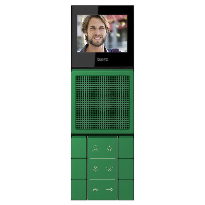 Jung - Innenstation für Türkommunikation SIB Video-Innenstation SI VI LC 627 219 LS 32050  − 1 Stück
