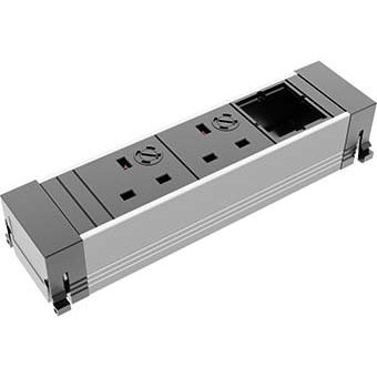 Bachmann - Mehrfachsteckdose Steckdoseneinheit 916.082 3-fach
