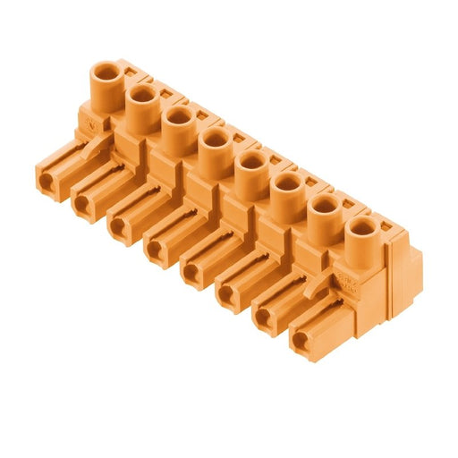 Weidmüller - Kabelsteckverbinder für Leiterplattensteckverbinder Verbinder 7.62mm BLZ 7.62H#1980540000 − 25 Stück