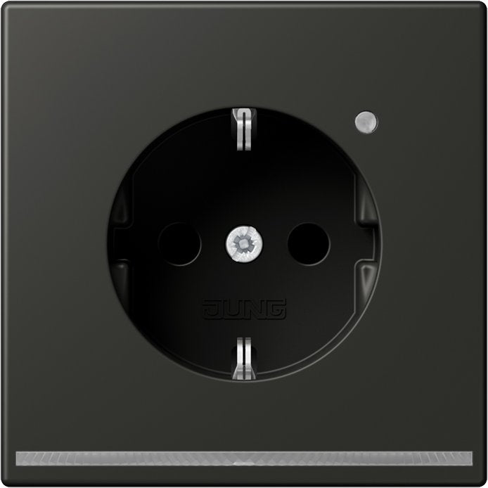 Jung - Steckdose SCHUKO-Steckdose 16A 250V AL 1520-O AN LNW LED-Orient.licht ws