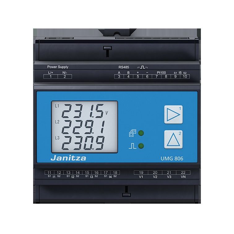 Janitza Electronic - Kombimessgerät Universalmessgerät UMG 806 (UL) modular erweiterbar
