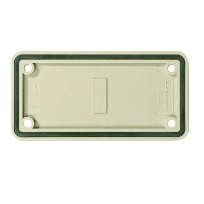 Weidmüller - Zubehör/Ersatzteile für Industriesteckverbinder Abdeckplatte ABD-4-GR − 10 Stück