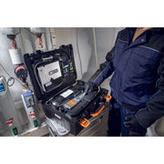 Testo - Differenzdruckmeßgerät Druck-Leckmengenmessgerät 0563 3240 70 Basis Set 324 Gas+Wa