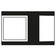 Jung - Aufputzgehäuse für Unterputzgerät Aufputz-Kappe 1fach LC 581 A 211 bleu ceruleen 31