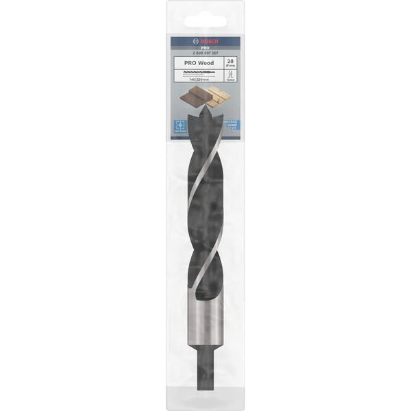Bosch - Bohrer PRO Wood Holzspiralbohrer, 2608597207 28 x 160 x 220 mm
