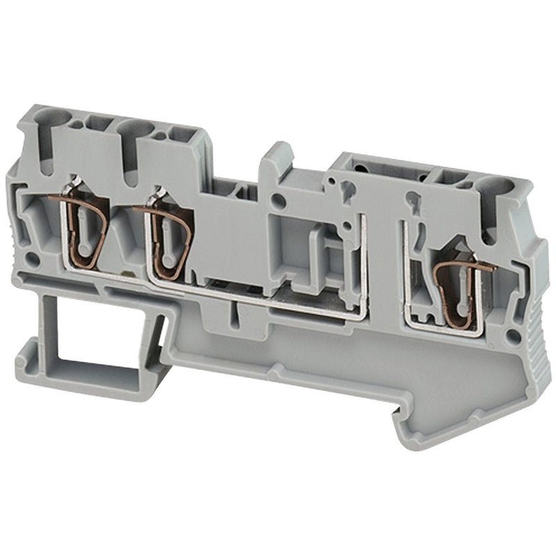 Schneider Electric - Bauelement-Reihenklemme Federreihenklemme NSYTRR23TB BASIC − 50 Stück