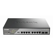 DLink - Netzwerk Switch 10-Port Gigabit Switch DSS-200G-10MPP/E 8x10/100/1000Mbit/s