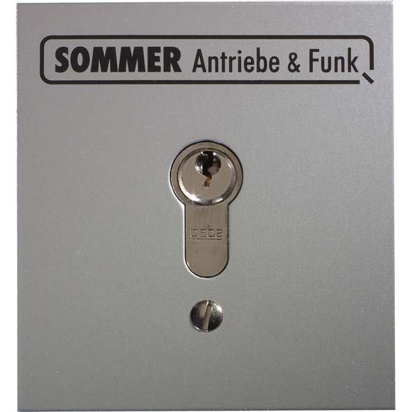 Sommer - Taster Schlüsseltaster S12762-00001 1Kont.m.Zyl. uP