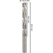 Bosch - Bohrer PRO Metal HSS-G 2608595081 Spiralbohrer 12 x