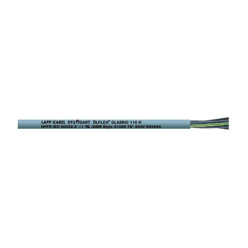 Lapp Kabel&Leitung - Energiekabel < 1 kV, für ortsveränderlichen Einsatz ÖLFLEX CLASSIC 110 H 2X0,5 10019900/1000 − 1000 Meter