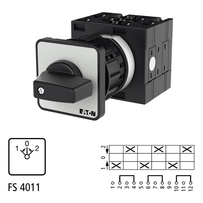 Eaton - Lastschalter Umschalter T3 32A T3-3-8216/EZ Zentraleinbau