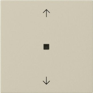 Gira - Bedienelement intelligent Funk-Bedienaufsatz 549401 Pfeile Cremeweiß