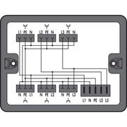WAGO - Kompaktverteiler für steckbare Gebäudeinstallation Verteilerbox 899-631/149-000 400 V/230 V