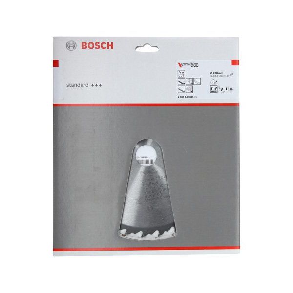 Bosch - Kreissägeblatt PRO Wood Kreissägeblatt, 2608640805 230 x 2,4 x 30 mm