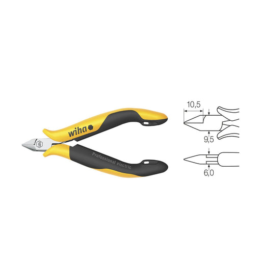 Wiha - Seitenschneider Z 40 1 04 115mm ESD Professional