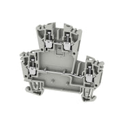 Weidmüller - Durchgangs-Reihenklemme Klemme WDK 2.5 ZQV GR Schraubansch.,2.5mm² − 100 Stück