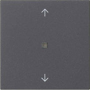 Gira - Bedienelement intelligent Funk-Bedienaufsatz 549428 Pfeile Anthrazit