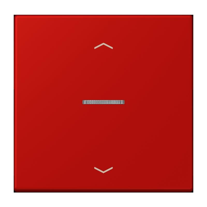 Jung - Abdeckung/Bedienelement für Installationsschalterprogramme Wippe mit Lichtleiter LC 101 KO5P 227 rouge vermillon 31
