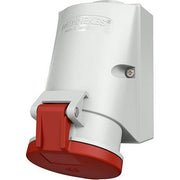 Mennekes - CEE-Steckdose (IEC 60309) Wanddose TwinCONTACT 422 32A,5p,6h,400V,IP44