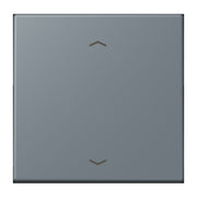 Jung - Abdeckung/Bedienelement für Installationsschalterprogramme Wippe 1fach m. Pfeilsymb. LC 990 P 251 gris 59 (4320H)
