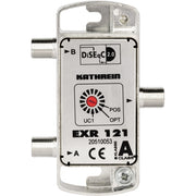 Kathrein - Multischalter DiSEqC-Umschaltmatrix EXR 121 2 auf 1 F-Anschlüsse
