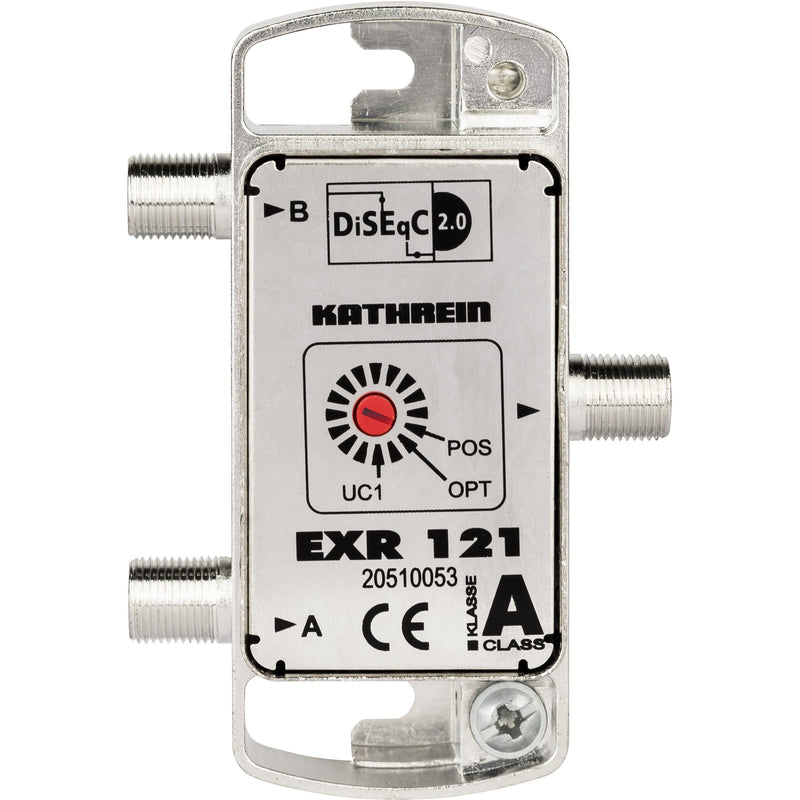 Kathrein - Multischalter DiSEqC-Umschaltmatrix EXR 121 2 auf 1 F-Anschlüsse
