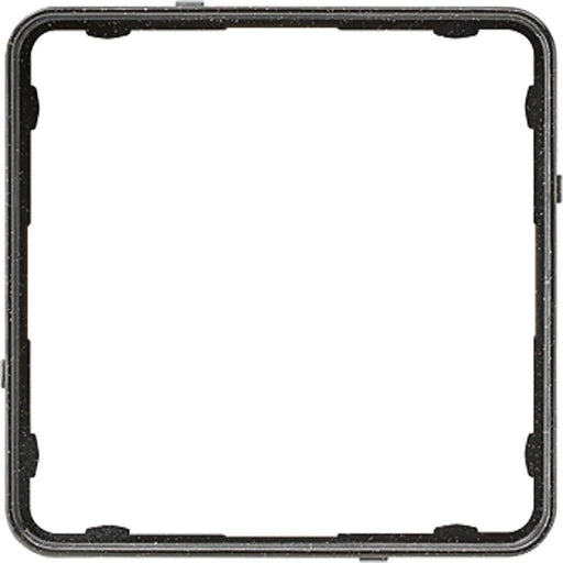 Jung - Dekorelement für Abdeckungen Applikations-Rahmen sw-m CDP 81 SWM